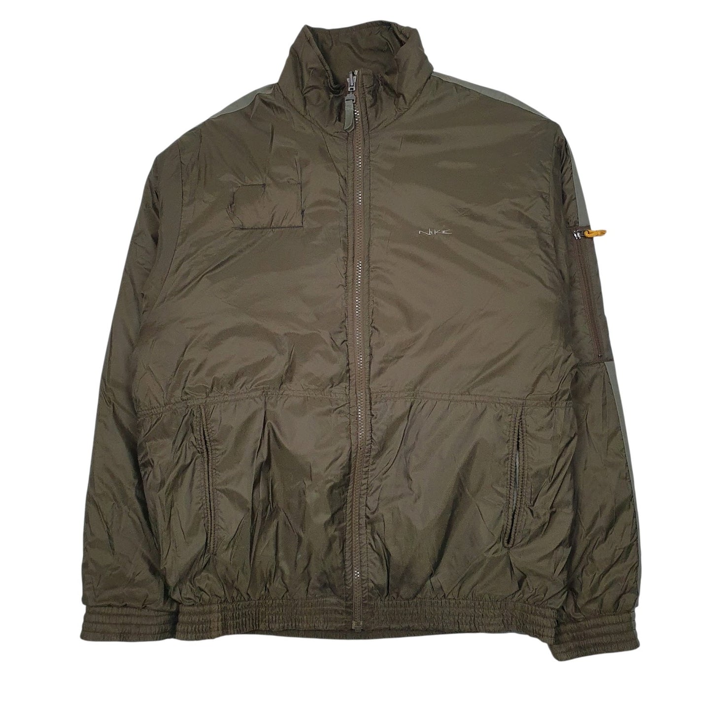 Mens Green Nike Reversible  Coat