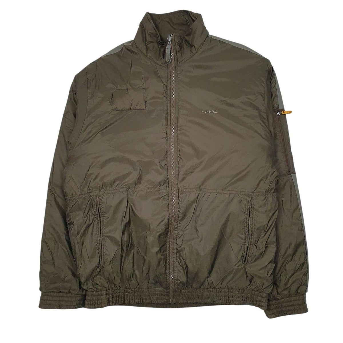Mens Green Nike Reversible  Coat