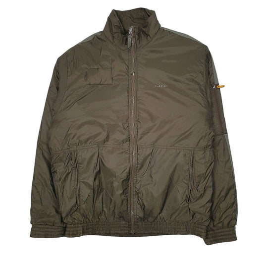 Mens Green Nike Reversible  Coat