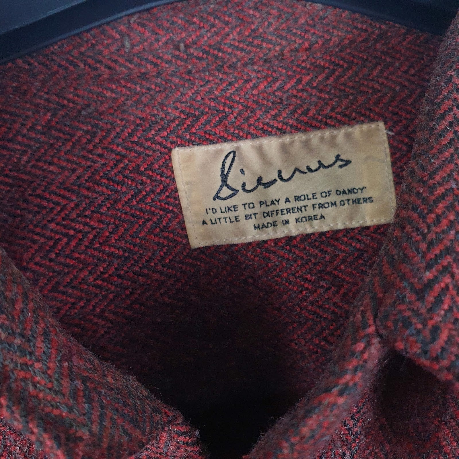 Mens Red Siennus   Shirt