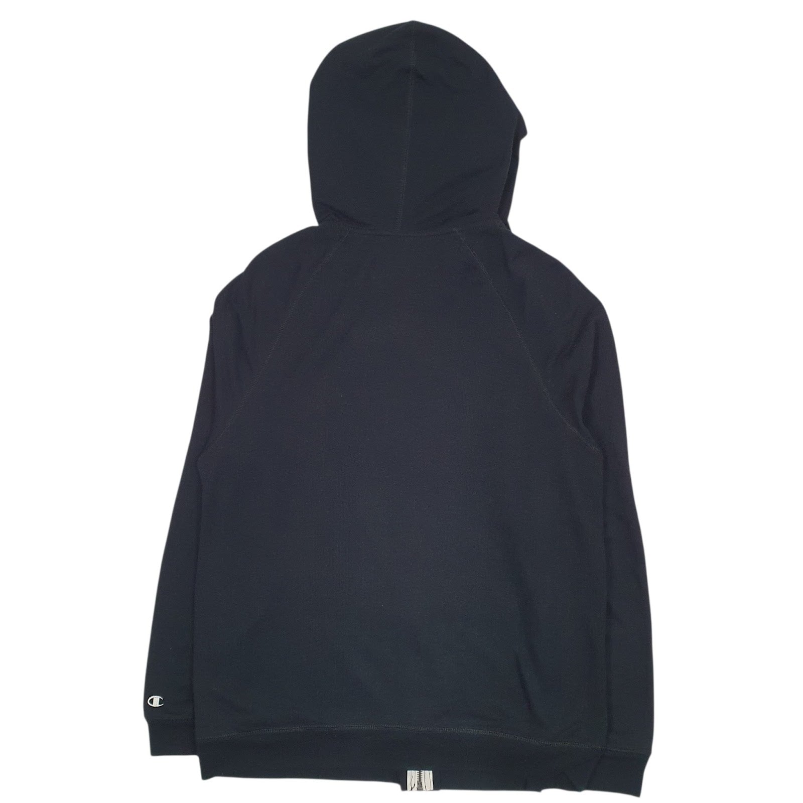 Womens Black Champion  Full Zip Jumper