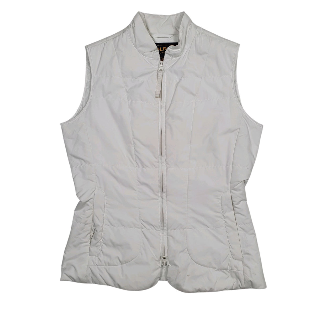 Womens White Woolrich Quilted Puffer  Coat
