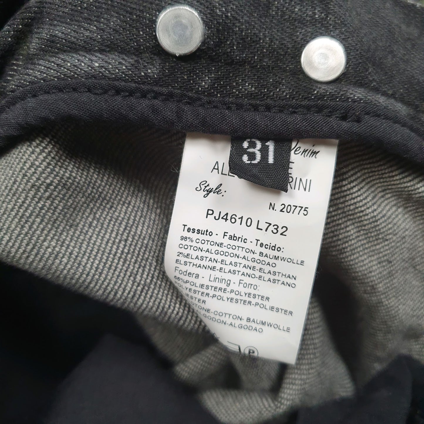 Womens Grey Daniele Alessandria   Jeans