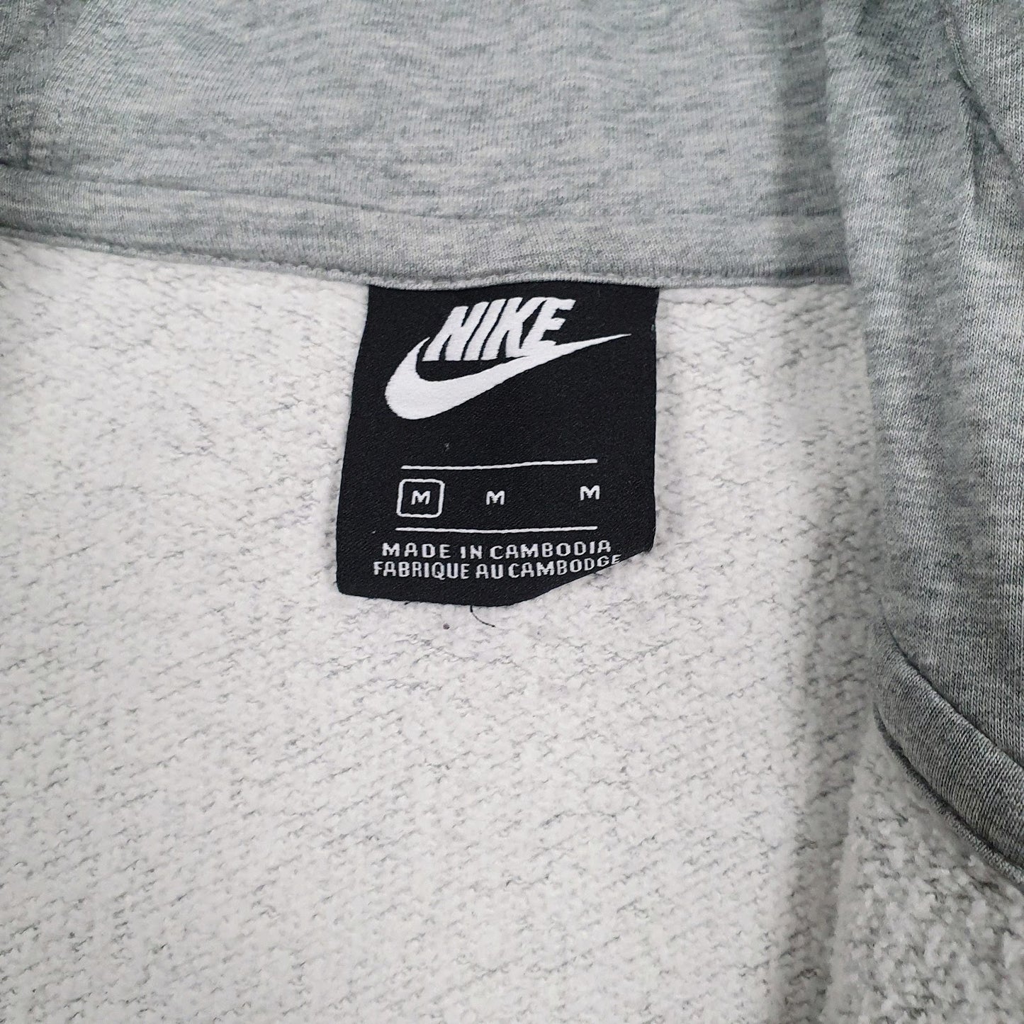Mens Grey Nike  Full Zip Jumper