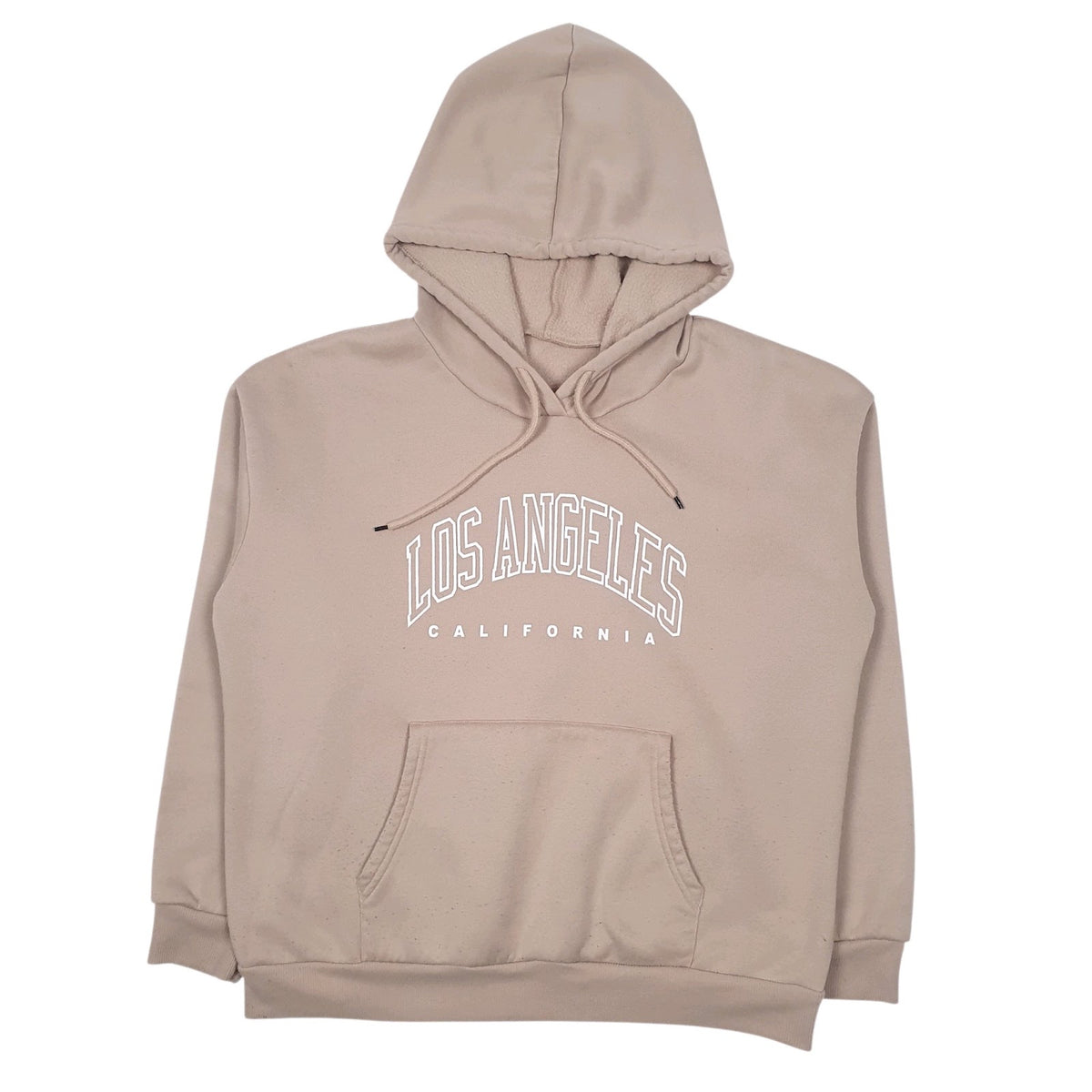 Womens Brown Shein Los Angeles Hoodie Jumper