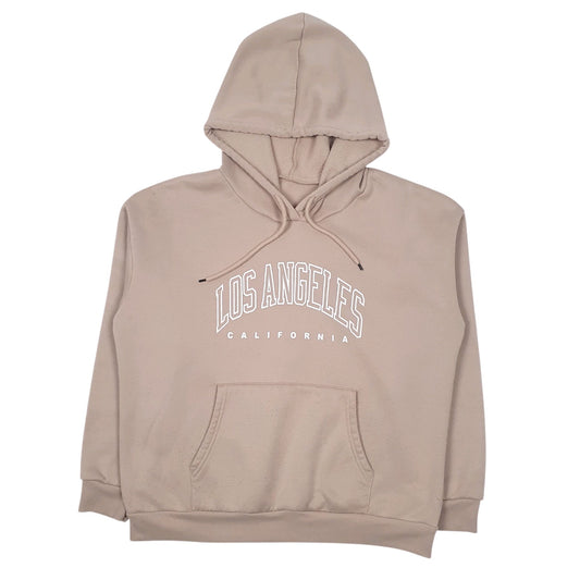 Womens Brown Shein Los Angeles Hoodie Jumper