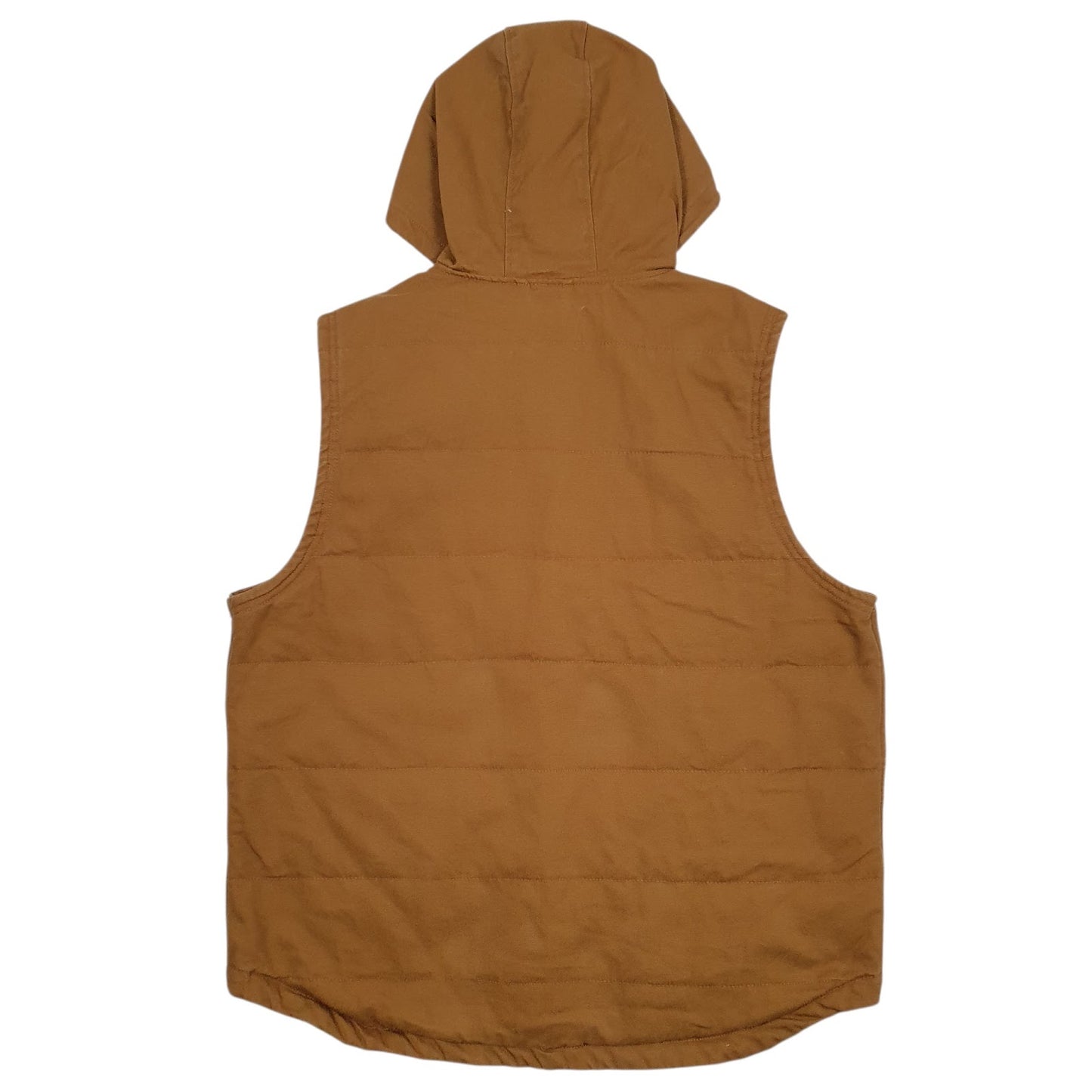 Mens Brown Wrangler Workwear Padded  Coat