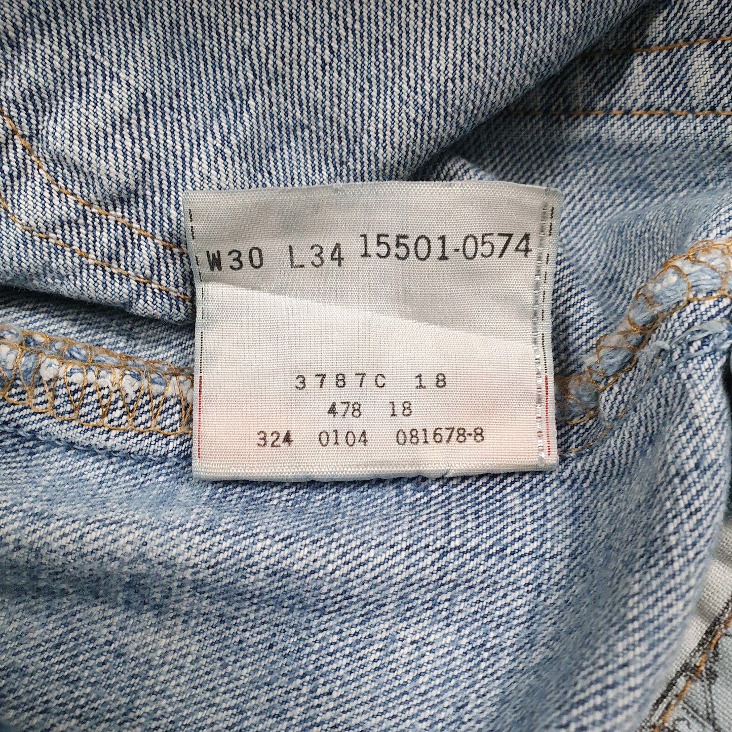 Mens Blue Levis Vintage 00s  Jeans