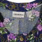 Womens Navy Caroline Wells Vintage 90s  Dress
