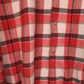Mens Red Scotland Flannel  Shirt