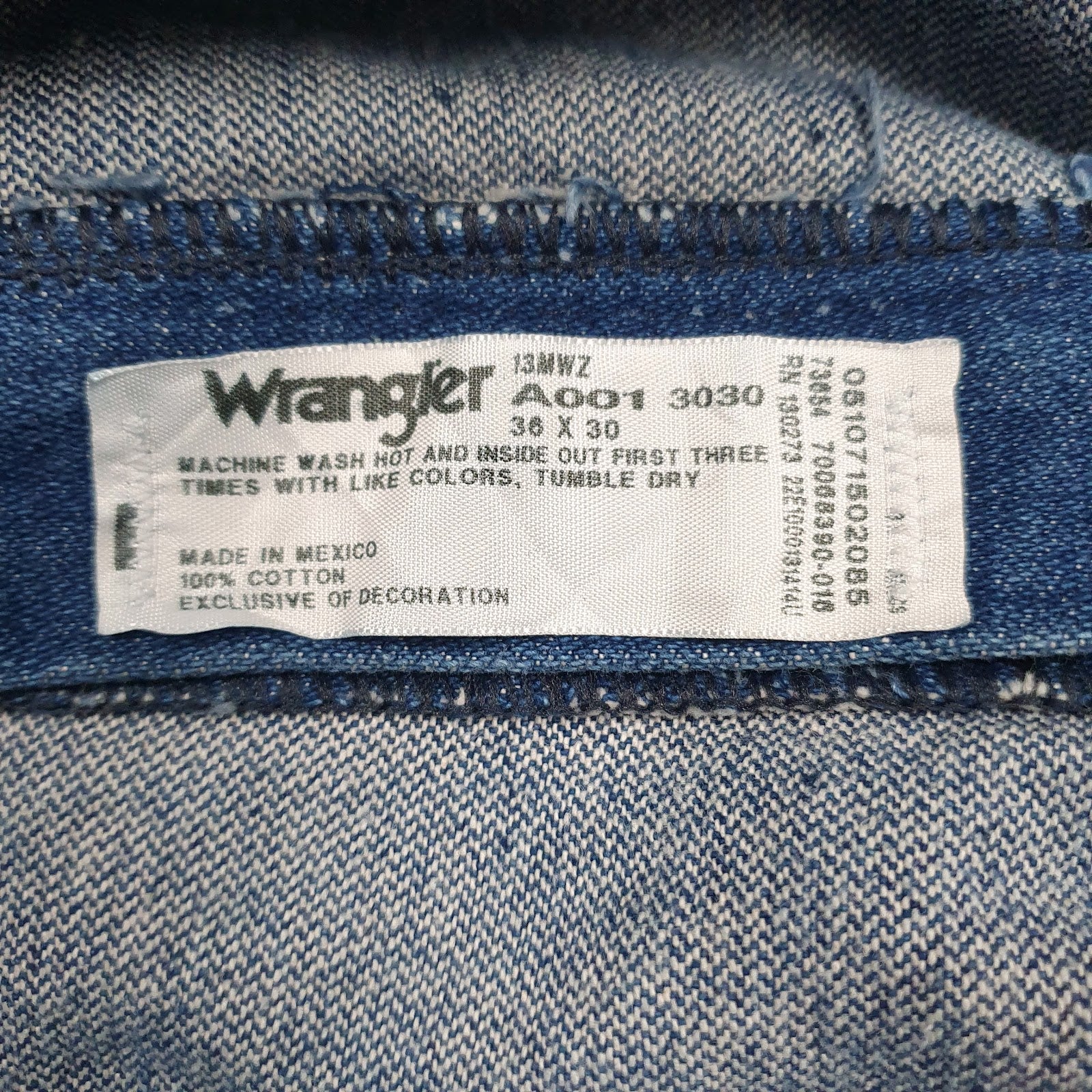 Mens Blue Wrangler   Jeans