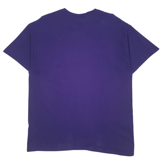 Mens Purple Gildan National Champions Clemson Football  T Shirt