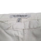 Womens White Richmond Quarter Length Capri  Trousers
