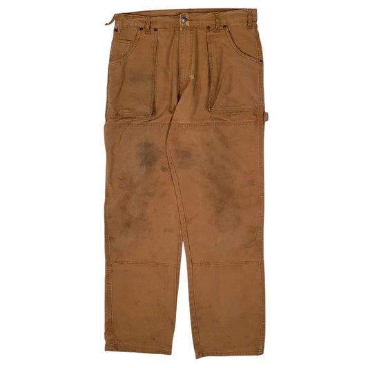 Mens Brown Dickies  Carpenter Trousers