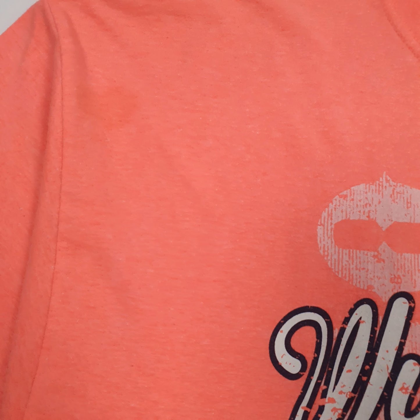 Mens Pink Fruit Of The Loom Wyoming  T Shirt