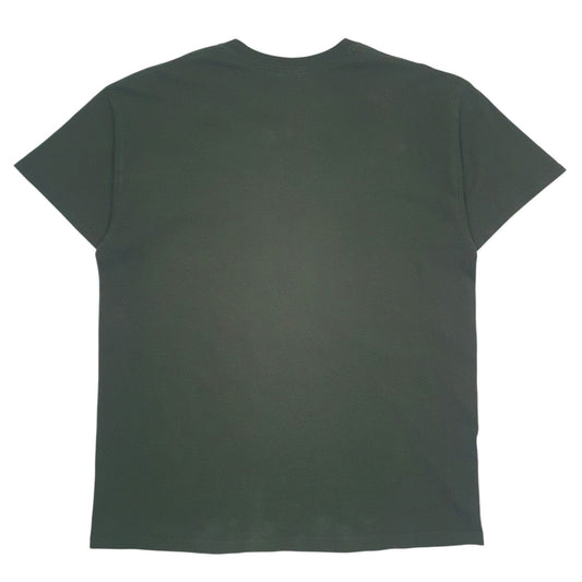 Mens Green Gildan Jettison Hockey  T Shirt
