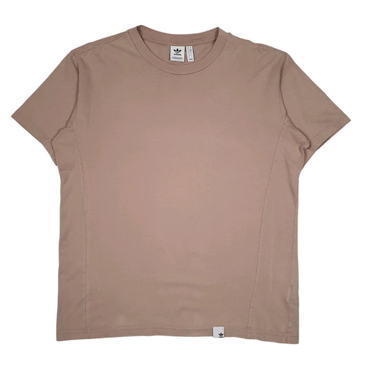 Mens Brown Adidas  Short Sleeve T Shirt