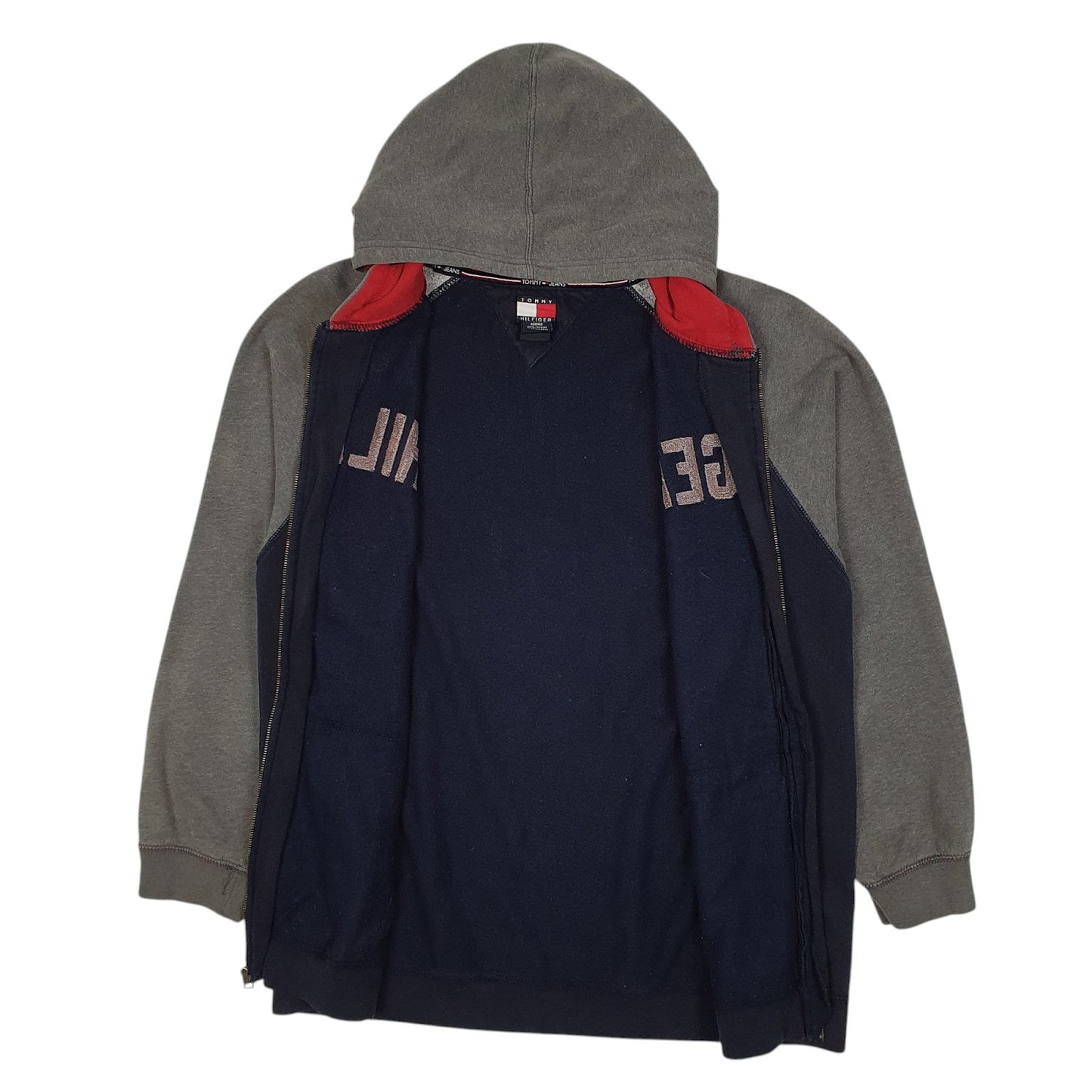 Womens Navy Tommy Hilfiger Hoodie Full Zip Jumper