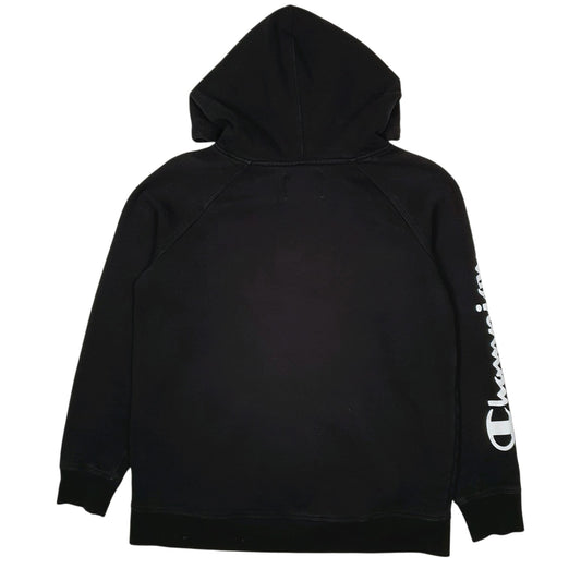 Mens Black Champion  Hoodie Jumper