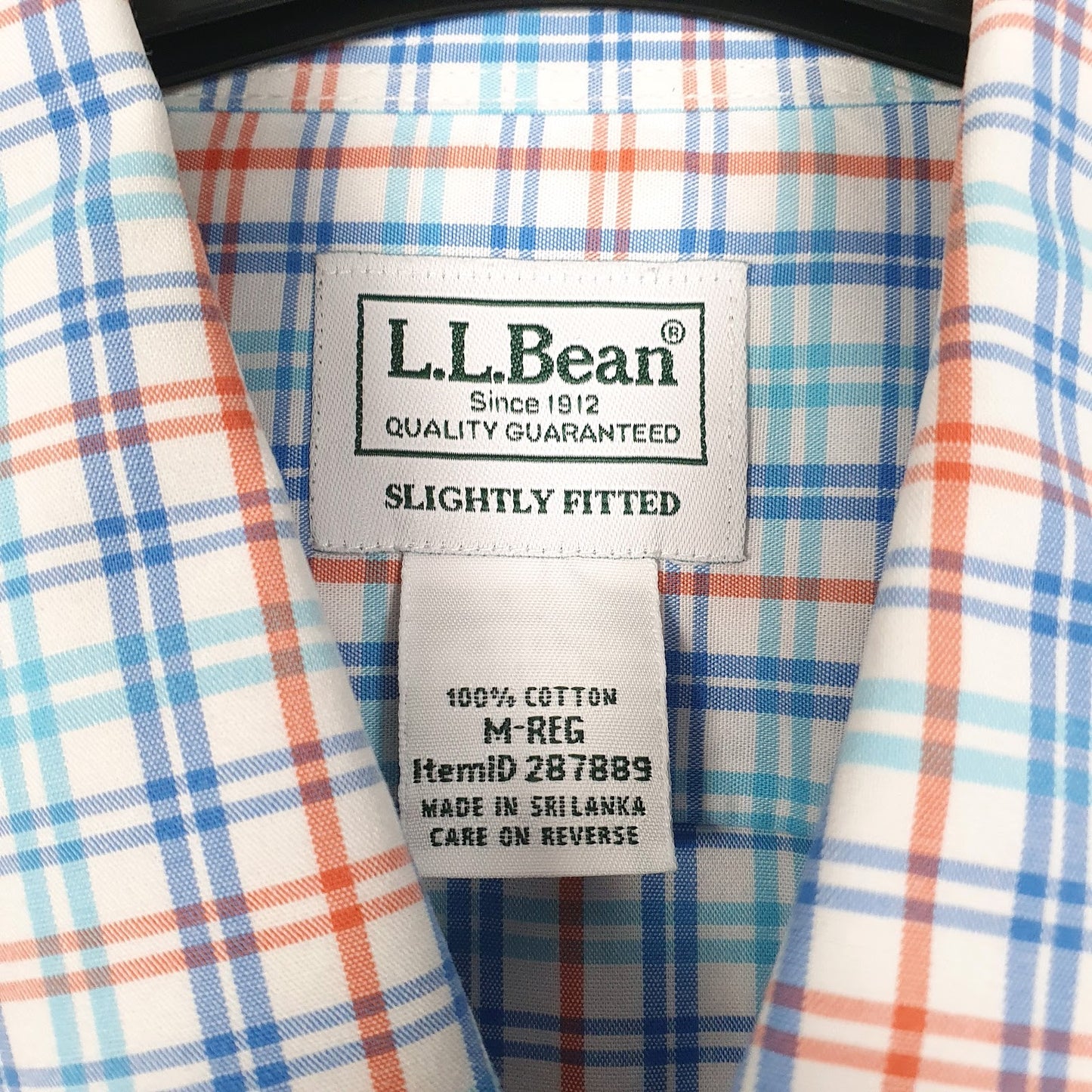Mens Blue L.L.Bean   Shirt