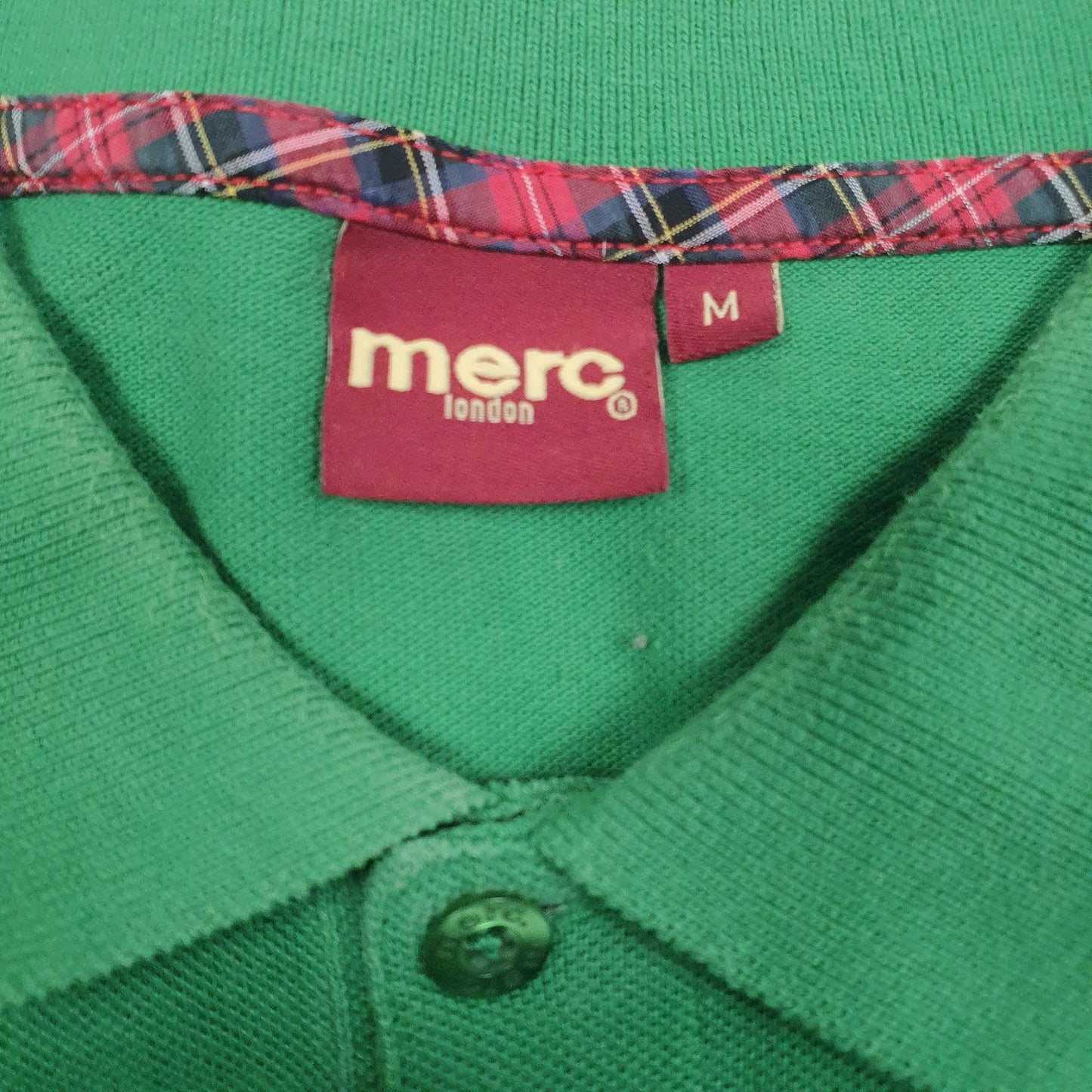 Mens Green Merc   Polo Shirt