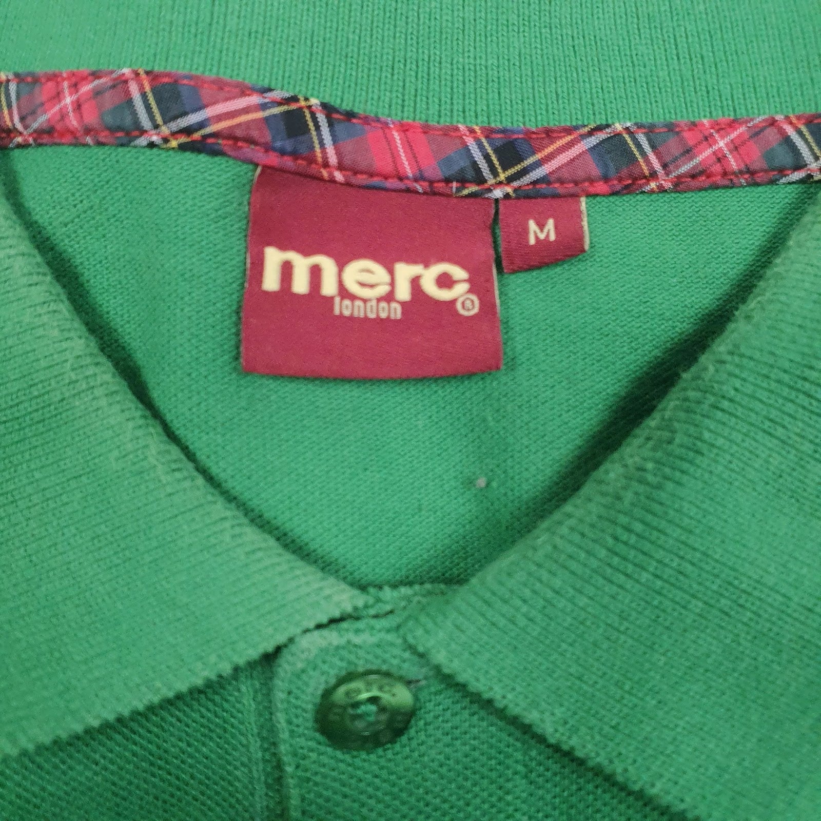 Mens Green Merc   Polo Shirt