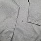 Mens Grey Nike Dri Fit Quarter Zip Jumper