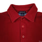 Mens Red GANT Collared Crewneck Jumper