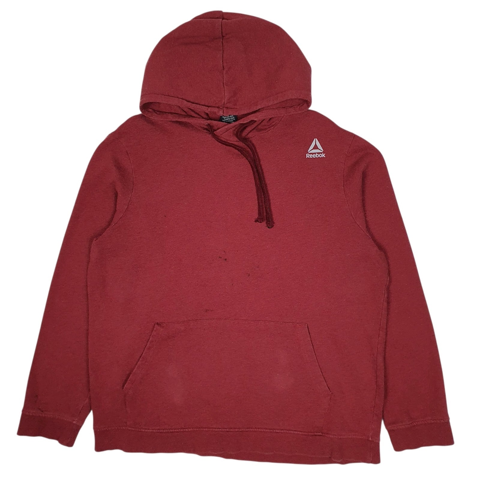 Mens Red Reebok  Hoodie Jumper