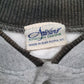 Mens Grey Artisans Henley Graphic Vintage 90s Made In USA Crewneck Jumper