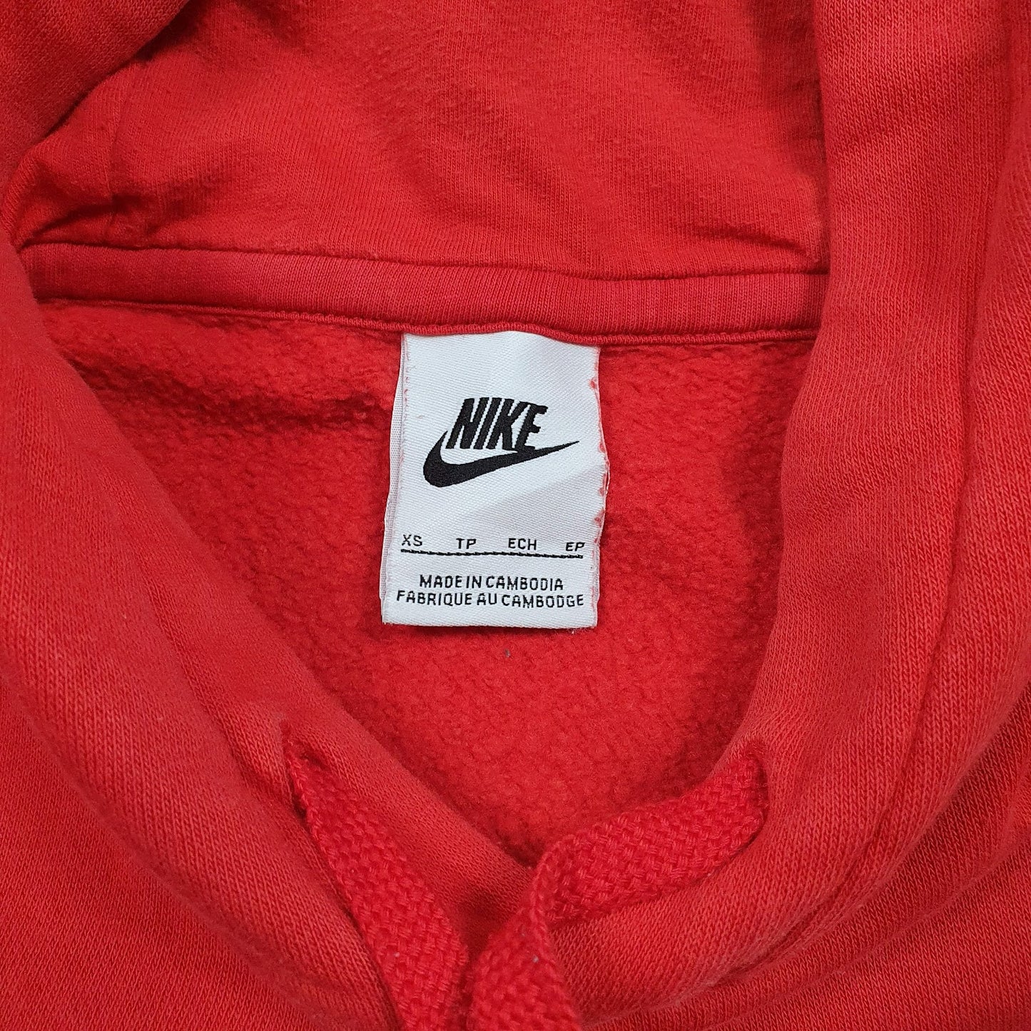 Mens Red Nike  Hoodie Jumper