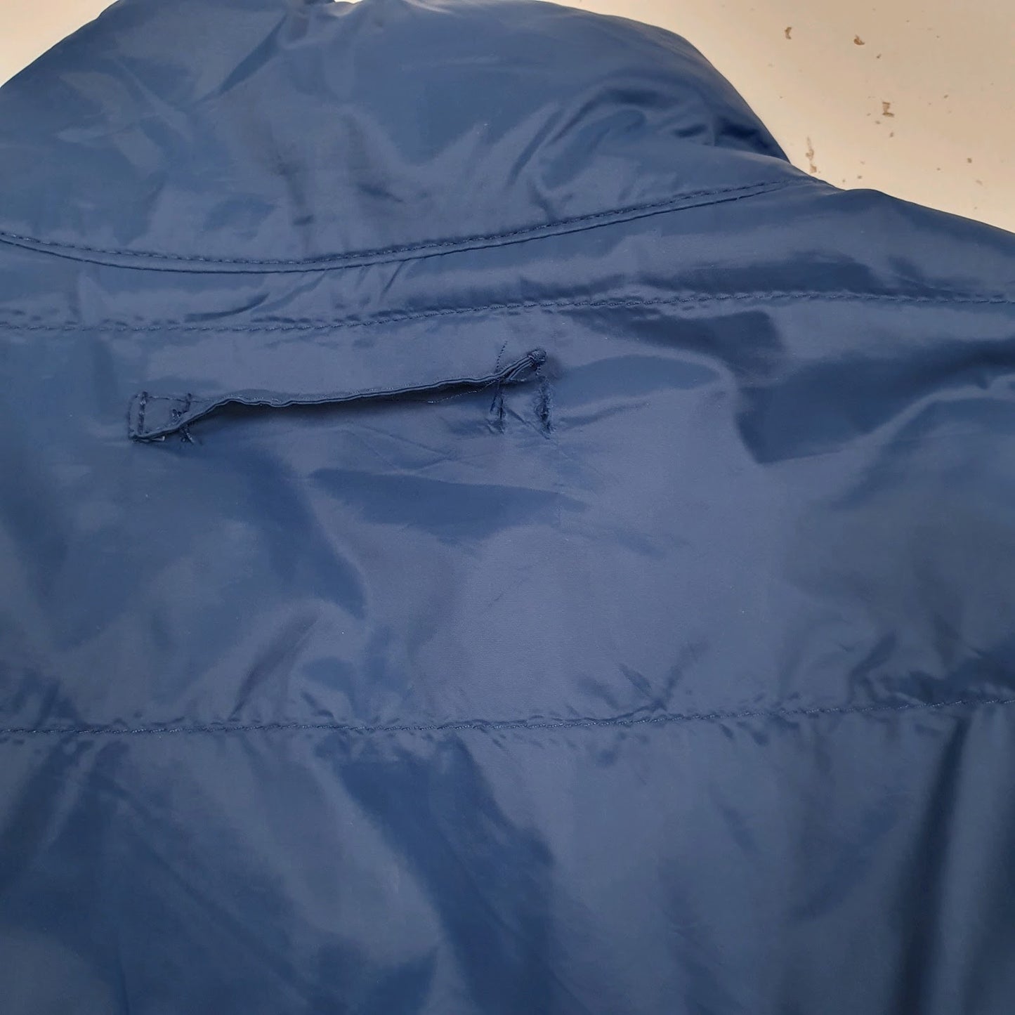 Mens Blue Barbour Penton Quilt  Coat