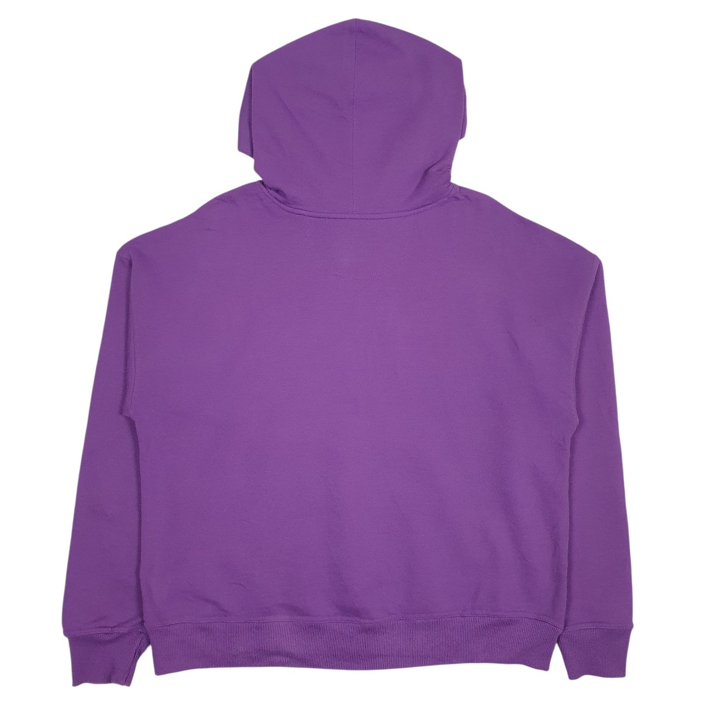 Womens Purple Champion Spellout Hoodie Jumper