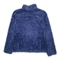 Womens Grey The North Face Reversible Fleece Crewneck Coat
