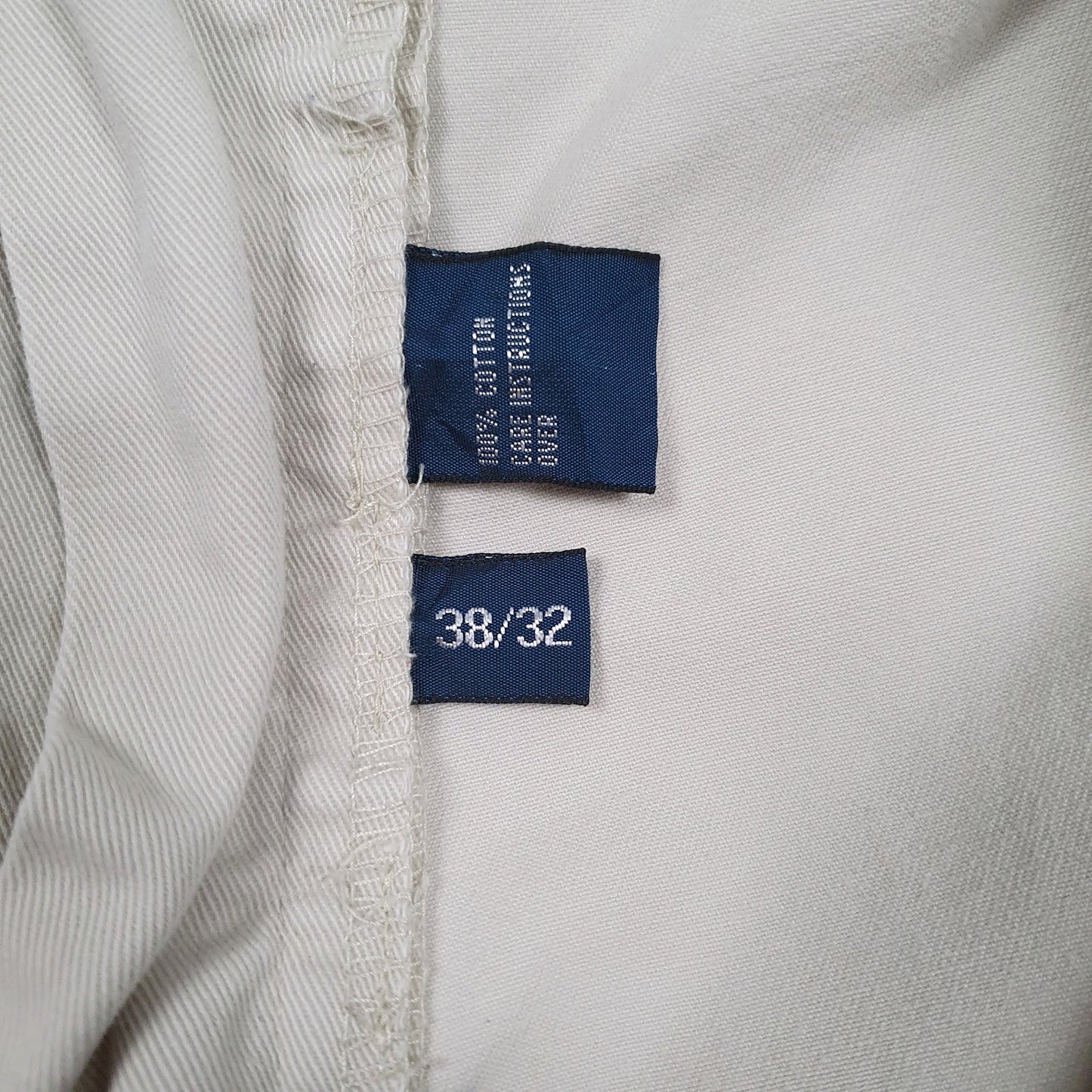 Mens Cream Polo Ralph Lauren Andrew Pant Pleated  Trousers