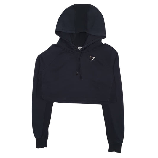 Womens Navy Gym Shark  Hoodie Jumper