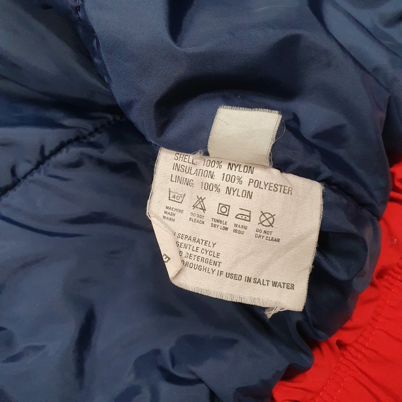 Womens Red Patagonia Vintage 90s Windbreaker  Coat