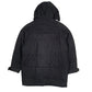Mens Black Trussardi Parka Winter  Coat