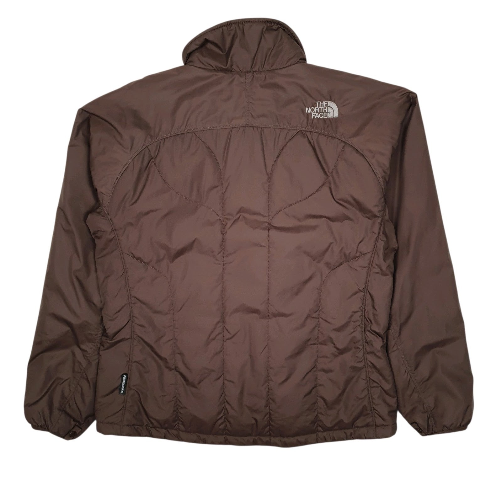 Womens Brown The North Face Primaloft Windbreaker  Coat