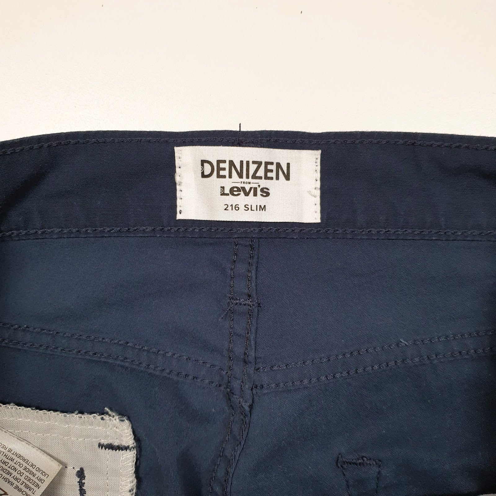 Mens Navy Levis   Trousers