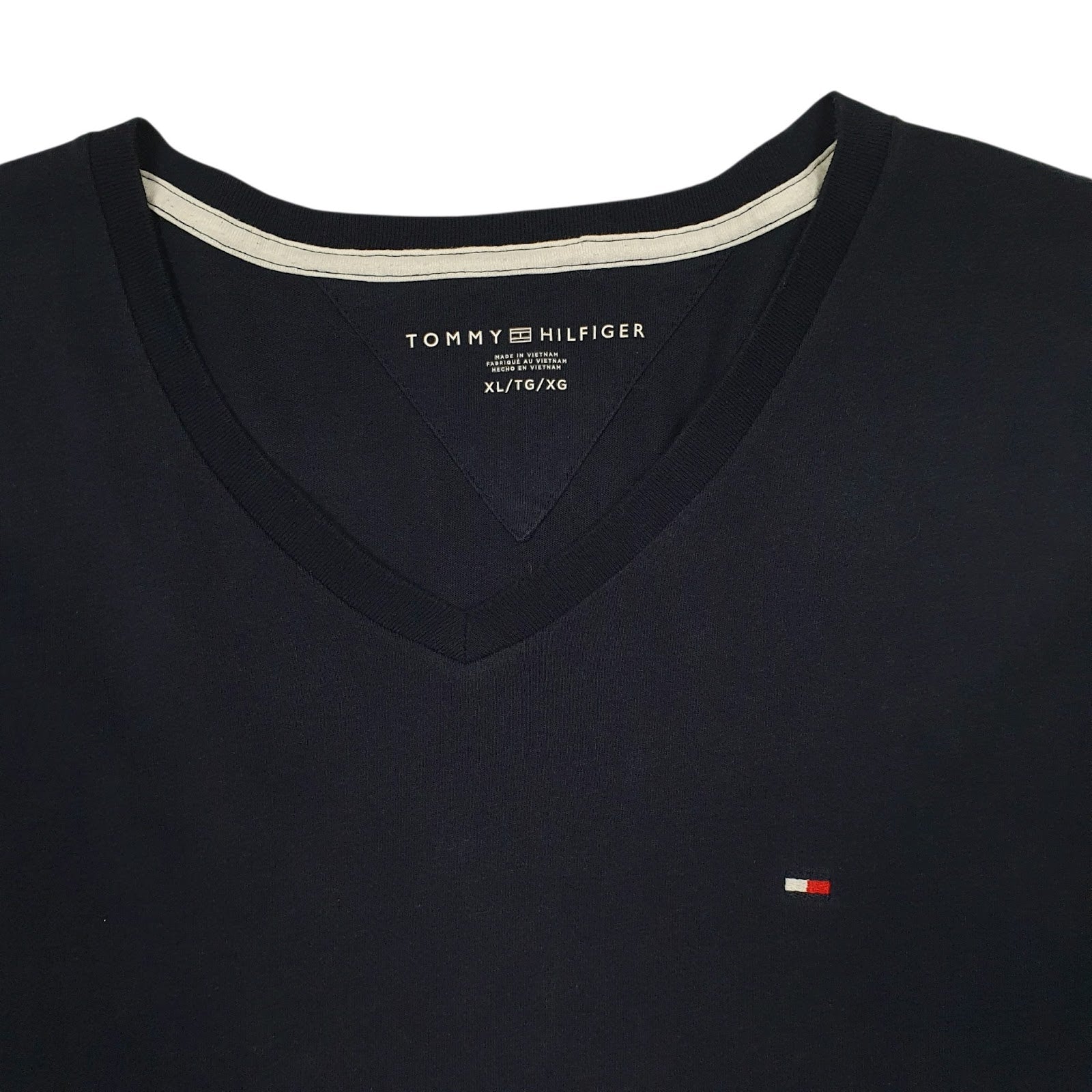 Mens Navy Tommy Hilfiger   T Shirt