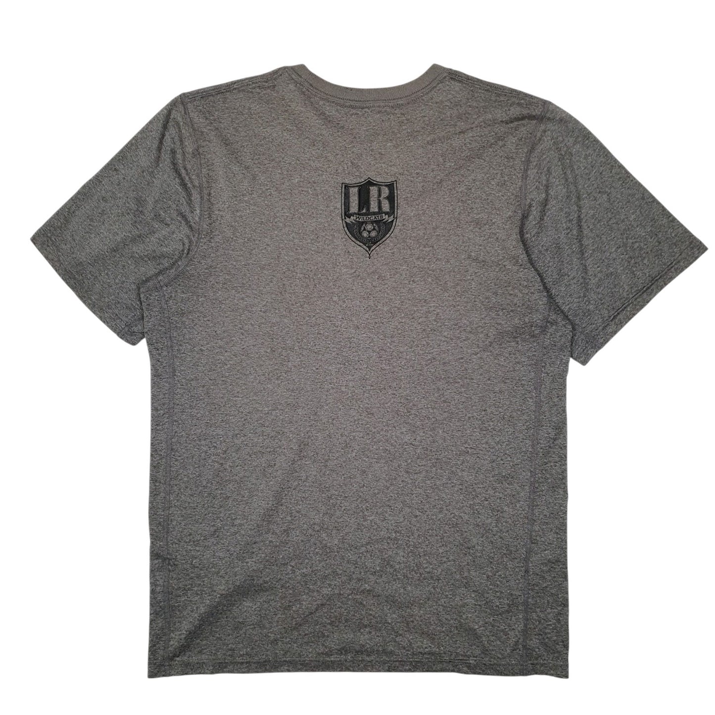 Mens Grey Nike Dri Fit  T Shirt