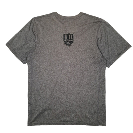 Mens Grey Nike Dri Fit  T Shirt