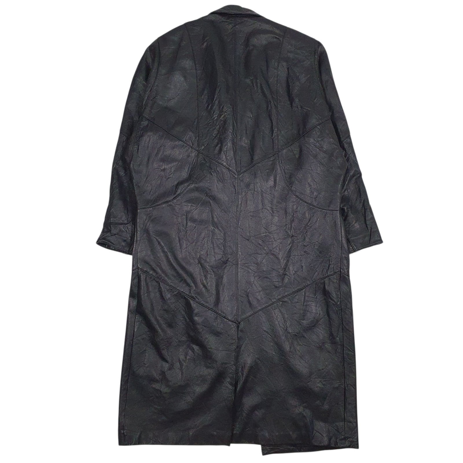 Mens Black Venezia Trench  Coat
