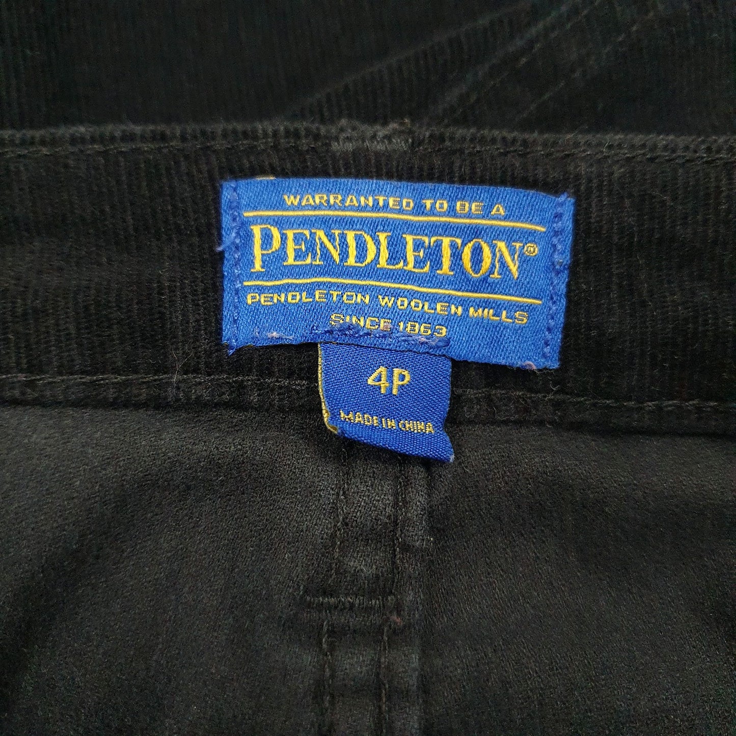 Womens Black Pendleton   Trousers