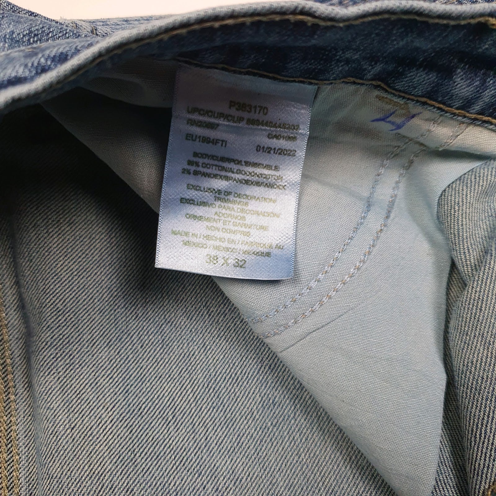 Mens Blue Dickies   Jeans