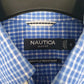 Mens Blue Nautica   Shirt