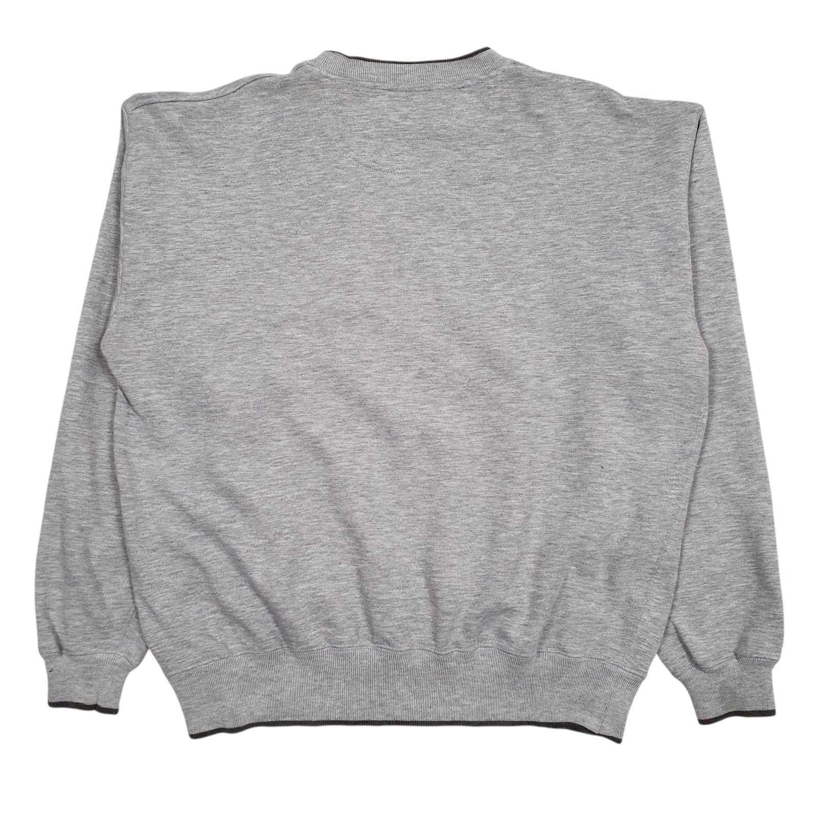 Mens Grey Croft & Barrow Graphic Embroidered Hoodie Jumper