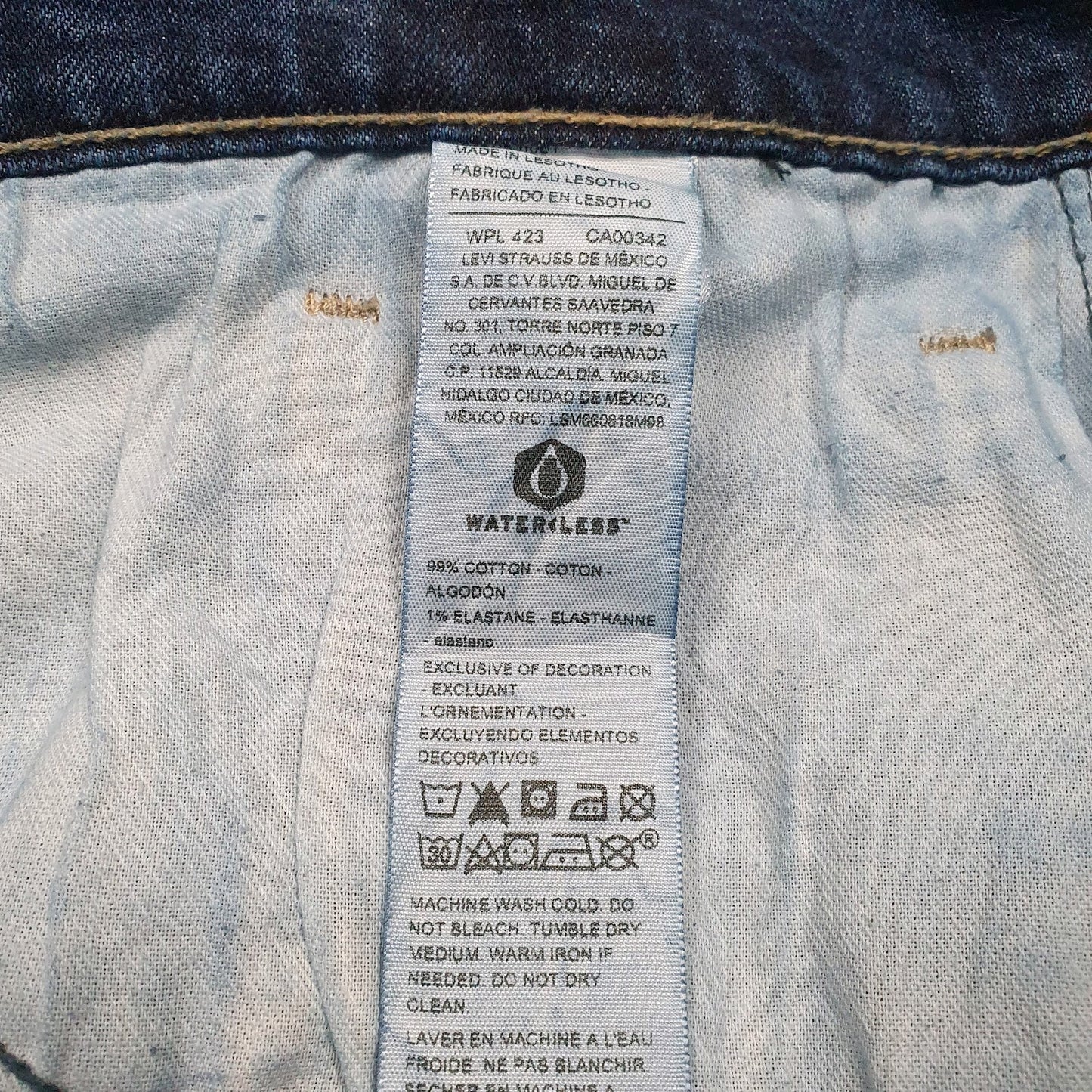 Mens Blue Levis   Jeans