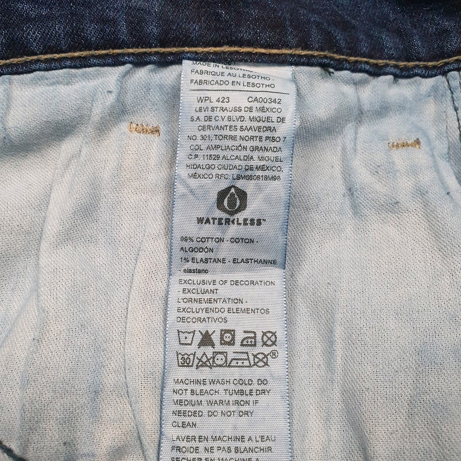 Mens Blue Levis   Jeans